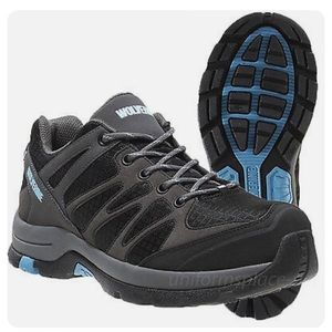 Wolverine Work Shoes WOMENS Fletcher CarbonMax Safety Toe Waterproof Hiking Shoe